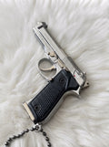 Hidden Mini Vault Pistol Model Keychain